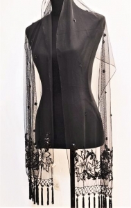 Beaded Shawl 6414-A